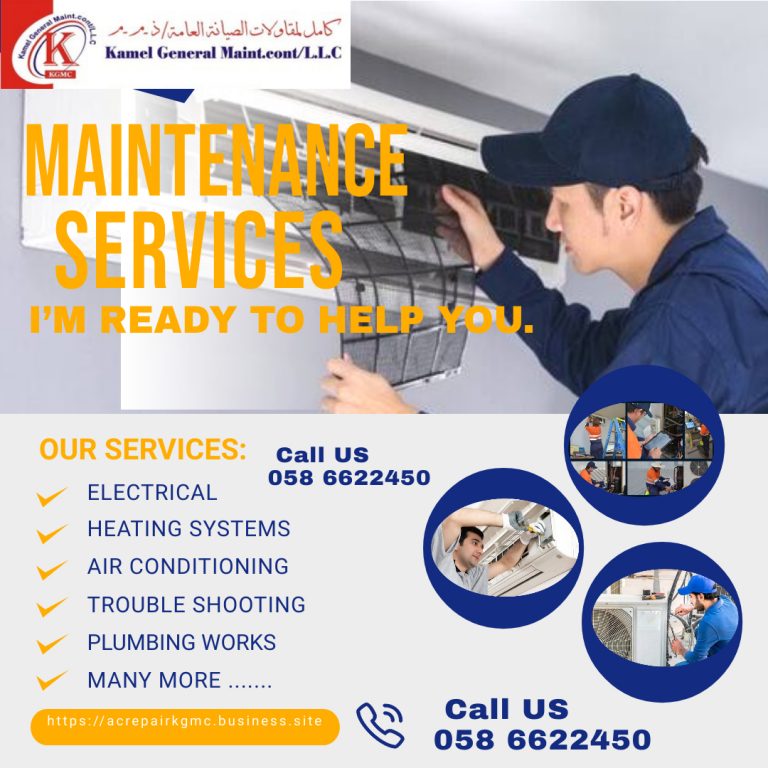 ac maintenance company in Dubai Services ac