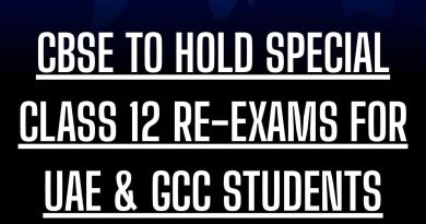 CBSE TO HOLD SPECIAL CLASS 12 RE-EXAMS FOR UAE & GCC STUDENTS